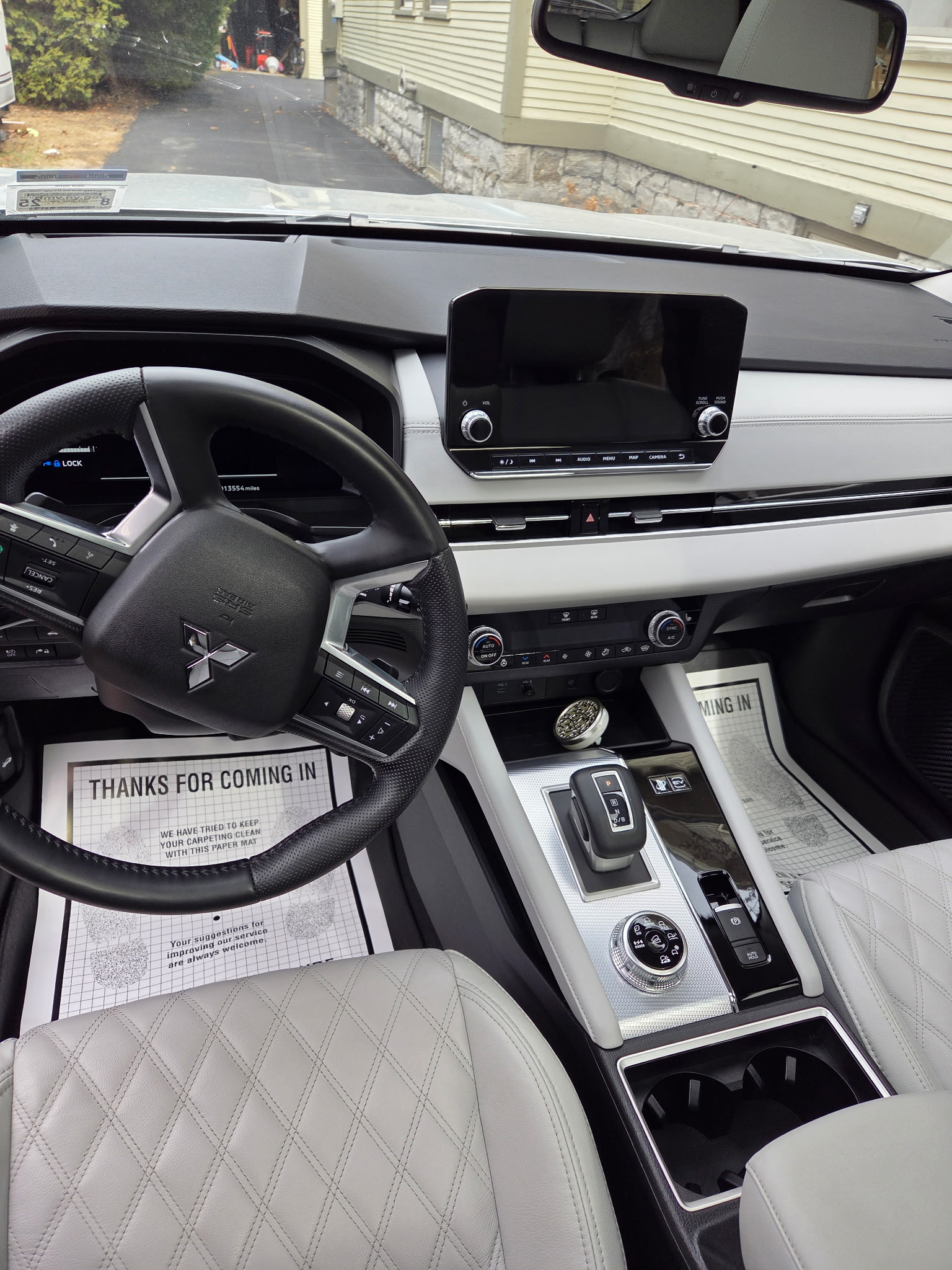 front seat