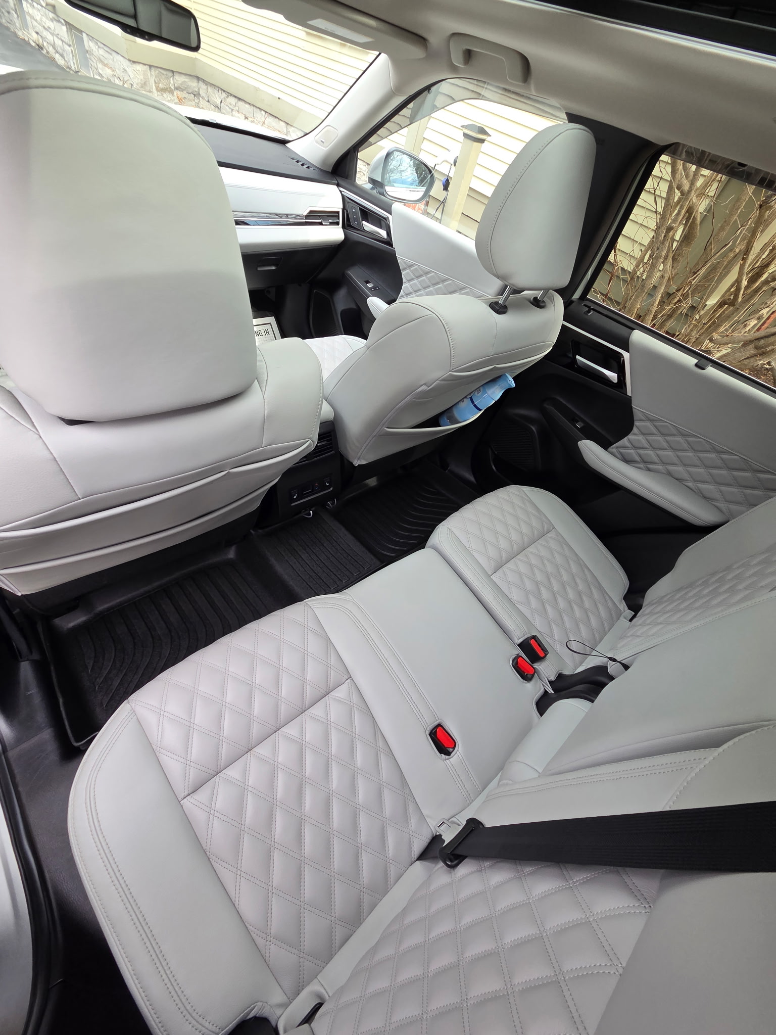 Clean car interior