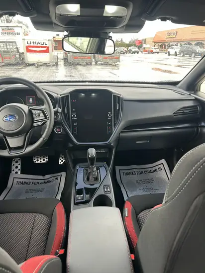 Clean WRX interior