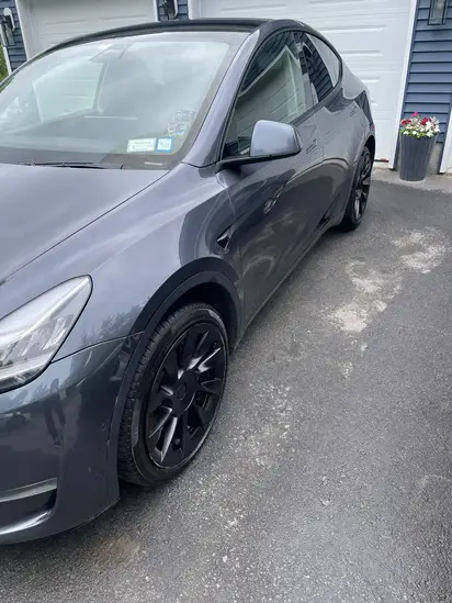 Clean Tesla Side