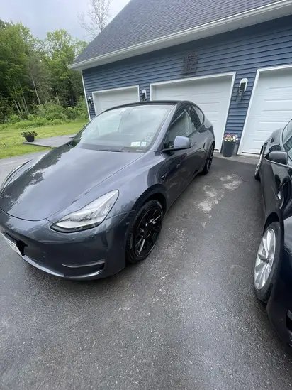 Clean Tesla Front