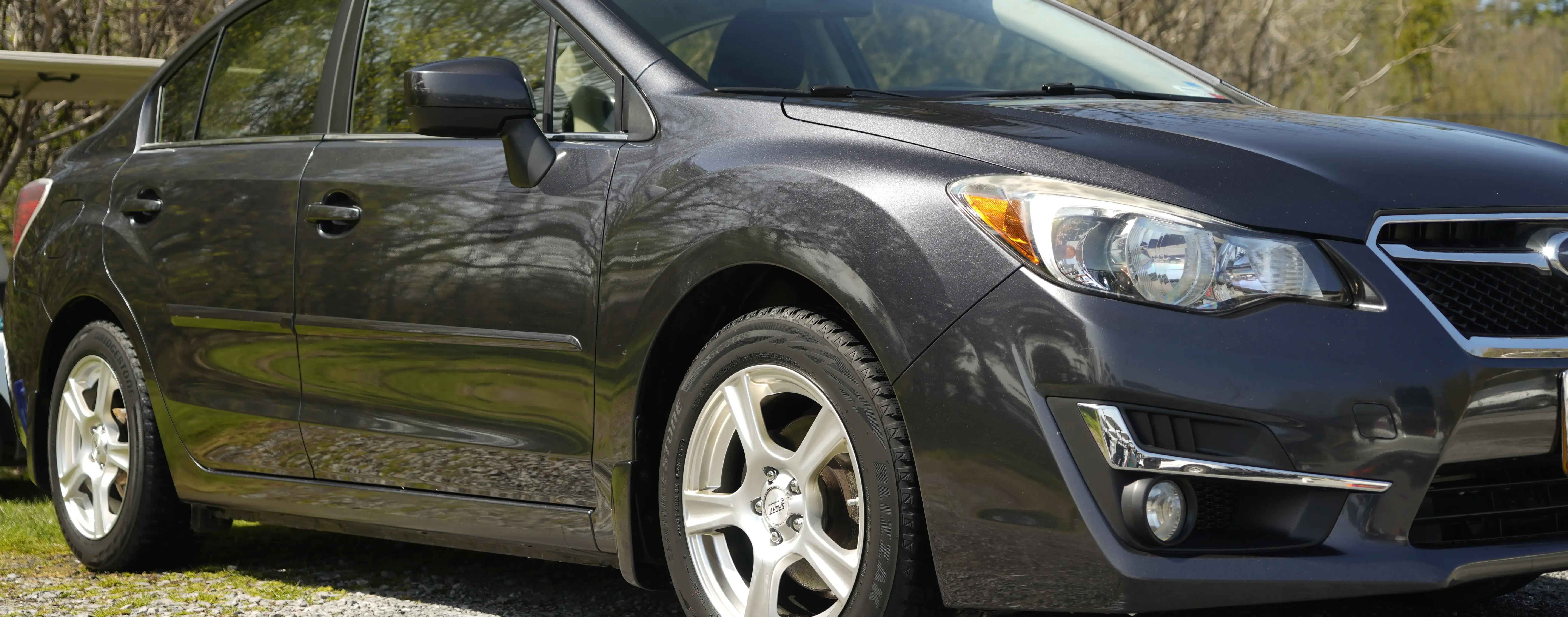 clean car exterior